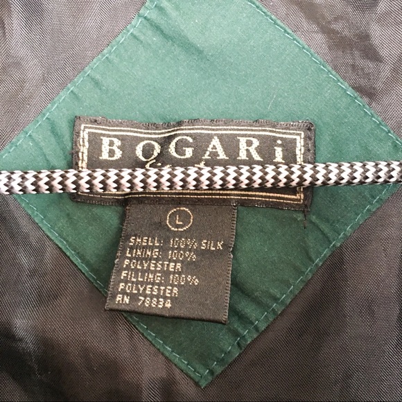 Vintage Quilted Jacket Coat Green Size Large - Picture 3 of 10